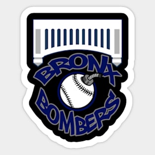 Bronx Bombers 4 Sticker